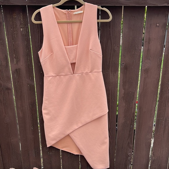 Peach colored Cocktail Dress - Picture 4 of 8